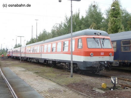 VT 614 im Bw Osnabrück