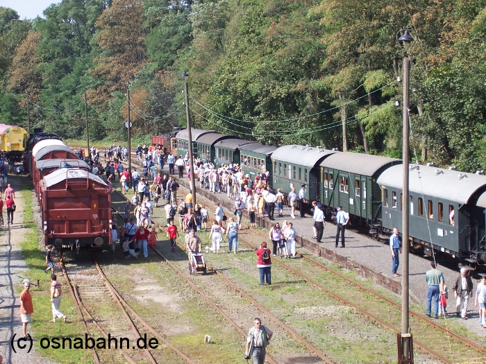 „Anheizertag“ und Rail & Street-Food-Festival am Piesberg am 04.09.2022