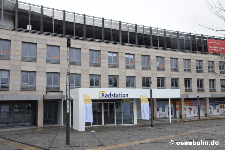 Die neue „Radstation“ am Hauptbahnhof Osnabrück – Deutschlands zweitgrößtes Fahrradparkhaus nimmt den Betrieb auf