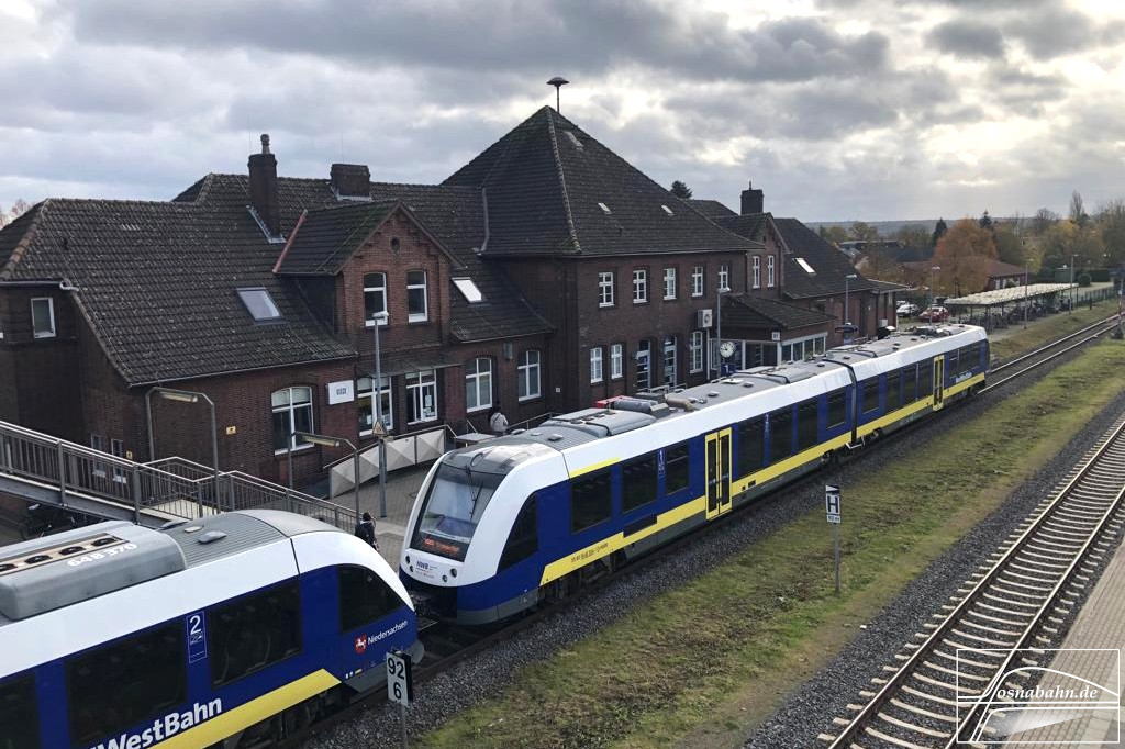 Nordwestbahn fährt bis 2035 von Osnabrück ins Weser-Ems-Netz